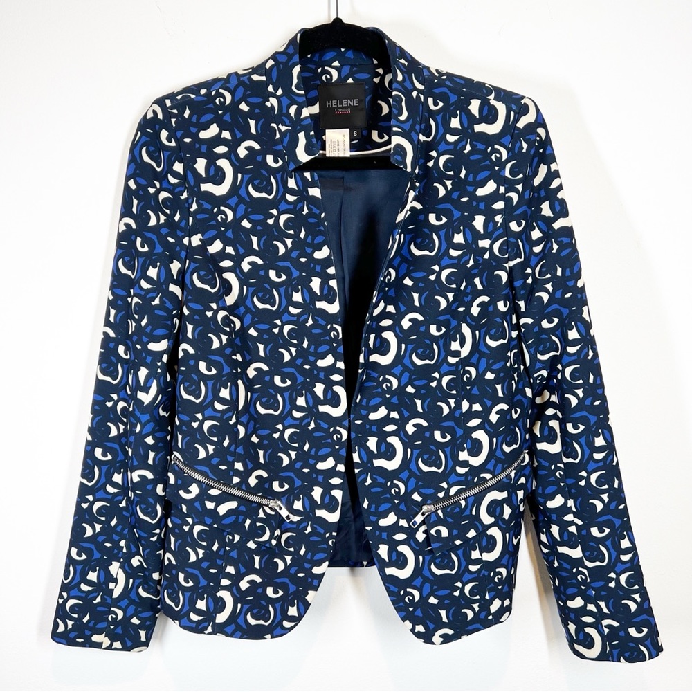 Helene London Patterned Blazer